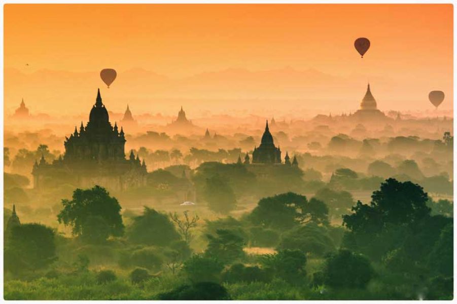 လင္းေရာင္ျခည္ေအာက္က ပုဂံအလွ