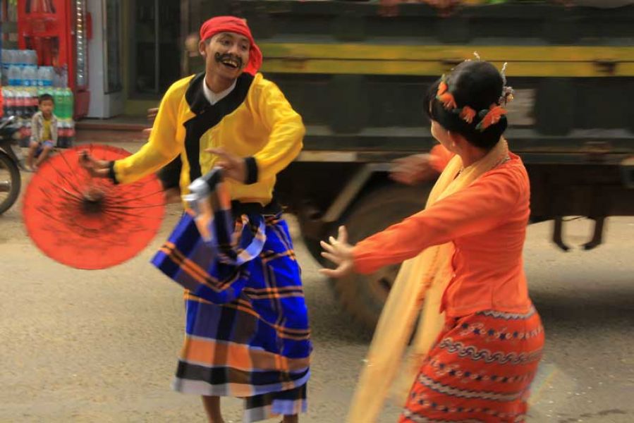 Celebration in Nyaung Oo